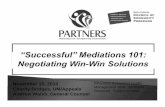 Charity Bridges, UM/Appeals Reserved. Subject to edits. Andrew …nctide.org/Fall2016/Partners Mediation Training 20161110.pdf · 2016-12-11 · Tips, Tricks & Traps 11/15/16 2 ©Partners