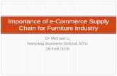 Importance of e-Commerce Supply Chain · Supply Chain & Logistics 30 The success of this innovative C2B + O2O e-commerce company is critically depending on its supply chain management
