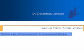 Dr. Eric Anthony Johnsondrericanthonyjohnson.com/wp-content/uploads/2015/02/The-Machin… · levels parallels the national model with legislative, executive, ... •The primacy of