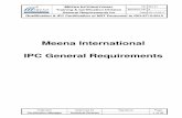Meena International IPC General Requirements SCHEME Ge… · Training & Certification Division General Requirements for No. SD-01 Revision No. 2 Date 26/12/2017 Qualification & IPC