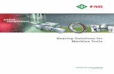 Bearing Solutions for Machine Tools · group of companies – IDAM (INA Drives & Mechatronics), since direct drives and mechatronic solutions are increasingly put into operation in