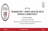 2 May 2018 Human Rights in Sport Slide 1 · •International Covenant on Civil & Political Rights •International Covenant on Economic, Social & Cultural Rights •ILO Declaration