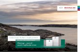 Berg-, jord- och sjövärmepumpar...Berg-, jord- och sjövärmepumpar Kraftfull av naturen – sparsam med energin Berg-, jord- och sjövärmepumpar Bosch Compress 7000/7000i LWM &