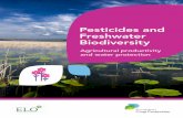 Pesticides and Freshwater Biodiversity - European Landowners · 2016-08-01 · freshwater habitats. Globally, freshwater species populations have shown an average 37% decline between