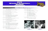 NYU Women’s Basketball Records · NYU Women’s Basketball Records SINGLE-GAME TEAM RECORDS most points scored in victory 1. 123 vs. John Jay (123-20), 11/21/2000 2. 118 vs. SUNY