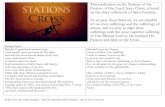 This meditation on the Stations of the Passion of Our Lord ... · Passion of Our Lord, Jesus Christ, is based on the diary reflections of Saint Faustina. As we pray these Stations,