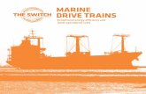 MARINE DRIVE TRAINS€¦ · provide game-changing technology for all kinds of marine applications. These include shaft generators, electric propulsion, winches, bow thrusters, pumps,