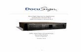 DocuSign Signature Appliance Hardware version 8.0 with ... · The Appliance performs all cryptographic operations internally and, through self-tests, it ensures that these operations