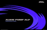 ALBIN PUMP ALP · ALBIN PUMP ALP ALP PERISTALTIC PUMPS ALBIN PUMP PERISTALTIC IN YOUR INDUSTRY Albin pumps are exceptionally low shear, ensuring product quality, accurate and predictable