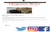 Term 18/19 Issue 14 1 February 2019 Chepstow News€¦ · Woodlark Yasmin For writing a detailed non-chronological report about Chepstow House School. Skylark Gabriella For writing