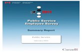 2014 Public Service Employee Survey – Overall Public Service€¦ · 2014 Public Service Employee Survey – Overall Public Service. 2 decrease of 9 percentage points from 2011.