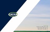 GEORGIA ENERGY REPORT · as a result, on january 1, 2016, georgia power started receiving energy from the blue canyon wind farm in oklahoma. georgia power entered into an agreement