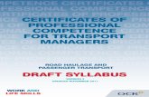 COMPETENCE CERTIFICATES OF CERTIFICATES OF ... - OCR- certificate of incorporation. Candidates will be expected to show they understand the procedures involved in setting up and dissolving