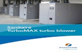 Sanitaire TurboMAX turbo blower - Xylem Inc....The Sanitaire TurboMAX turbo blower - a direct-driven, high speed, turbo blower using the latest air foil bearing technology - has equal