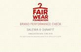 SALEWA & DYNAFIT BRAND PERFORMANCE CHECK Downloads/SA… · The development and sharing of these types of best practices has long been a core part of FWF’s work. The Brand Performance