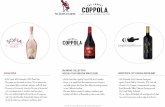 Wine.com Tasting Mat FINAL · CINEMA, WINE, FOOD, HIDEAWAYS & ADVENTURE Francis Ford Coppola DIRECTOR'S CUT DIRECTOR'S CUT CINEMA BLEND 51% Zinfandel, 46% Cabernet Sauvignon; aged