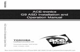Toshiba ACE-tronics G9 Series Drives Manualfiles.valinonline.com/userfiles/documents/toshiba-ace-tronics-manual.pdfACE World Companies. by writing to: ACE World Companies. 10200 Jacksboro