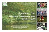 GrandWalk Trail€¦ · Introduction to GrandWalk Trail Study. Profile of GrandWalk History of GrandWalk Socio-economic and Business profile Land and infrastructure inventory Recreational