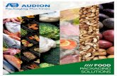 PACKAGING SOLUTIONS · //// FOOD PACKAGING SOLUTIONS. Audion Elektro B.V. was established in 1947 in Amsterdam. In the fifties the company started to focus on manufacturing sealing