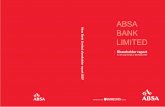 AnnualReports.co.uk · 2016-11-23 · SHAREHOLDER CONTACT INFORMATION Shareholder and investment queries about Absa should be directed to either of the following departments: Group