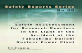 Publications | IAEA - Safety Reports Series NoFukushima Daiichi Nuclear Power Plant Safety Reports Series No.80 This report provides guidance on performing safety reassessment for