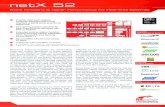 netX 52 Datasheet 11-2014 GB - hilscher.com · 2020-03-25 · Overview NETX 52 2232.001 netX 52 Network Controller 11/2014 GB Article Description Article Number Article Computer Core