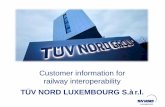 TÜV NORD LUXEMBOURG S.àr.l.€¦ · LUXEMBOURG 1. INFORMATION FOR THE APPLICANT DUTIES OF PROVIDER 6 TÜV NORD LUXEMBOURG S.à r.l.│ 31.08.2018 │ Approved by: C. Rübcke│