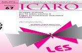 Gruppo Italiano per la lotta contro il Lupus Eritematoso ... · SETTEMBRE 2012 ICARO 3 Hanno collaborato a questo numero: sommario 2 Referenti Gruppi Regionali 4 Lettera della redazione