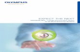EXPECT THE NEXT - Olympus · 2017-11-01 · 2 3 A SINGLE DOCUMENTATION SYSTEM FOR THE WHOLE ENDOSCOPY WORKFLOW ENDOBASE NEXT reliably gathers and links all signiﬁ cant data for