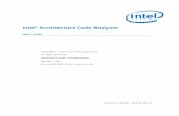 Intel® Architecture Code Analyzer · 2.2 Latency Analysis . The Latency Analysis is used to analyze the latency and resource conflicts in a section of code; unlike the throughput
