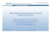 Wind Shear Characteristics at Central Plains Tall Towers2006/06/05  · Windpower 06 Conference June 5, 2006 Pittsburgh, PA NREL/PR-500-39989 Objectives • Analyze wind shear characteristics
