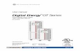 User manual Digital Energy TM GT Series · OPM_GTU_TWR_1K0_3K0_XUS_V015 1 DE GT Series: User manual rev date 8-11-04 g Digital Energy ™ GT Series USER MANUAL Digital Energy™ GT