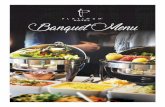 Banquet Menu - Graydient Creative · 4 Prices are subject to change and do not include 8.38% tax and 24% service fee. Thoroughly cooking food of animal origin, including but not limited