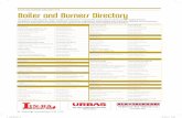 BOILER AND BURNERS DIRECTORY 2018 Boiler and Burners …€¦ · The purpose of this biomass ”Boiler and Burners Directory” is to provide an overview on those who can supply biomass