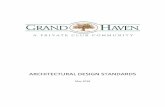 ARCHITECTURAL DESIGN STANDARDS Standards 2018...Grand Haven ADC Standards – May 2018 i Table of Contents 1. ARCHITECTURAL DESIGN PROCESS.....1 A. ARCHITECTURAL DESIGN ...