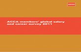 ACCA members¢â‚¬â„¢ global salary and career survey 2011 ... ACCA members¢â‚¬â„¢ global salary and career survey