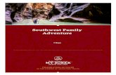 Adventure Southwest Family · 2019-11-20 · Southwest Family Adventure See three amazing National Parks — Grand Canyon, Bryce, and Zion — on this epic camping trip designed with