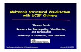 Multiscale Structural Visualization with UCSF Chimera · UCSF Chimera - an Extensible Molecular Modeling System •Chimera is an extensible interactive 3-D modeling system designed