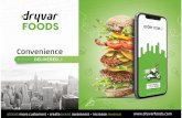dryvarfoods.comNetwork Build trust between people Reinforce cooperation with company Foresee customer preference Threats Other online food delivery competitors (Like Uber eats) Free-delivery