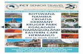 CAPE TOWN & SURROUNDING AREA TOUR BROCHURE 2020 … · CAPE TOWN & SURROUNDING AREA TOUR BROCHURE 2020. SAVE SAVE SAVE!!! SPAAR SPAAR SPAAR!!! Tours depart from: Gauteng, Kwazulu