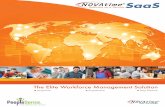 The Elite Workforce Management Solutionpeoplesensetime.com/wp-content/uploads/2018/06/NOVAtime-SaaS … · From Good to Great: 2.nleas te poer o VAtime Enterprise Web Services (EWS)