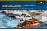 Subdivision Waste Management Plan Guidelines · 4 Waste Management in Subdivision Construction 6 4.1 Pre-Construction 6 Opportunities for Reuse / Recycling 8 4.2 During Construction