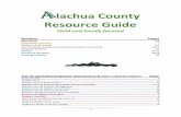 lachua County Resource Guide - Florida Courts...FloridaWorks/One-Stop Career Center: Provides career counseling, workshops/assessments, resume and interview assistance, job leads,