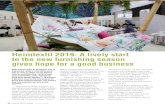 Heimtextil 2019: A lively start to the new furnishing season ...ptj.com.pk/Web-2019/02-2019/PDF-February-2019/Heimtextil...Hilal, Malaysia’s total exports of textiles, apparel and