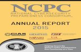 NCPC - University of Memphis · 5 Na epar tium + 2015 Annua Report 215 eport + Nationa Cybersecurity Preparedness Consortium 6 Participants Trained by the NCPC • 2004 through March