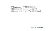 PS5580 RS232 and LAN Command Protocol · 2014-02-28 · Broadcast Command Format PS5580 RS232 and LAN Command Protocol 2 Definition of terms in Directly Addressed Command Format table: