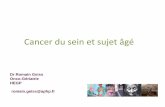 Cancer du sein et sujet âgé - longuevieetautonomie.fr · Projected number of cancer cases for 2000–2050 by age group (