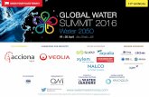 GLOBAL WATER SUMMIT 2016...They’ll be doing that at the Global Water Summit 2016. Join us for the Global Water Summit 2016 on 19-20 April at the Jumeirah Etihad Towers in Abu Dhabi.