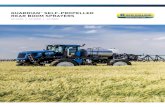 GUARDIAN SELF-PROPELLED REAR BOOM SPRAYERS · Guardian™ rear boom sprayers from New Holland put you in control, allowing you to spray whenever crop conditions warrant it. The simple,