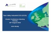 Tees Valley Industrial CCS (ICCS) Cluster Conference ... · NEPIC Leadership Team Marketing & Communications Manufacturing & Productivity PEG TIG Innovation Skills & Resources Energy